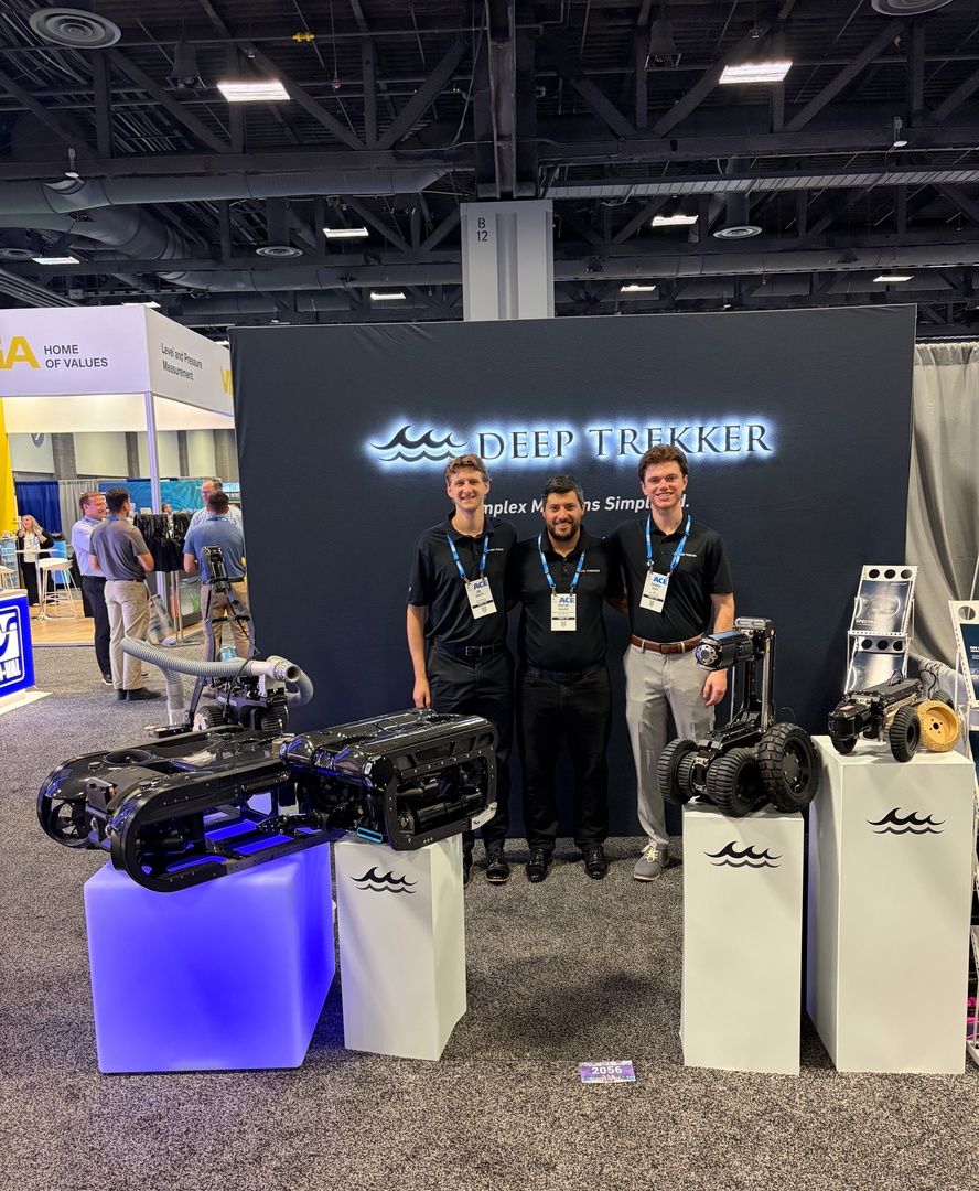 deeptrekker's tweet photo. We're at @awwa ACE 2026 in Washington, DC!

📍 Booth #2056
🗓️ June 22–24

If you're here today, come see us, we'd love to connect with you at the booth.

#DeepTrekker #PipeTrekker #ROV #Crawler #ACE2025 #WaterAndWastewater #WashingtonDC https://t.co/mCyuygVFEA