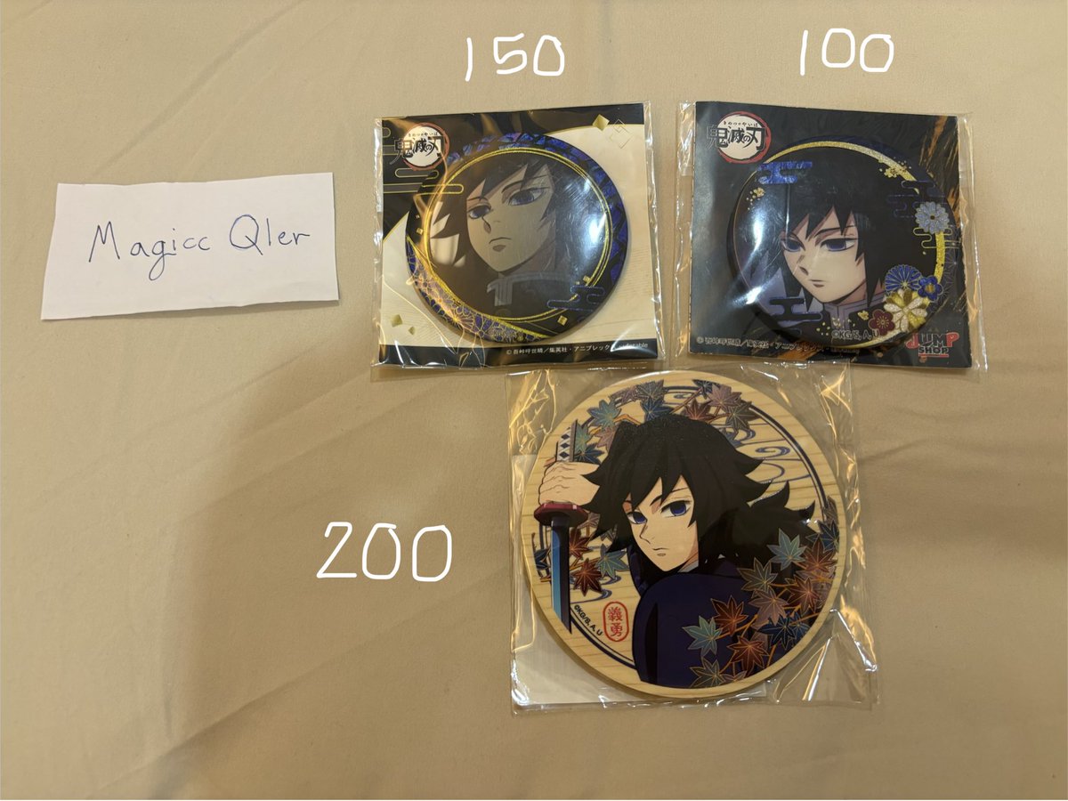 _PH_JK_'s tweet photo. ปล่อยต่อค้าบ
ค่าส่งคิดตามบิลค้าบ พร้อมโอนส่งฟรี

ชิกิกิยูจาก Ufotable cafe 500 มือ1 ไม่เคยแกะออกจากซอง
การ์ดกิยูภาคล่าสุด ใส่ซองให้อย่างดี
เข็มกลัด 150 มือ1 ไม่เคยแกะออกจากซอง
เข็มกลัด 100 มือ2 สภาพดีมาก
ที่รองแก้ว 200 มือ1 ไม่เคยแกะออกจากซอง

#ตลาดนัดไยบะ #ตลาดนัดดาบพิฆาตอสูร https://t.co/3NPcrh9AMt