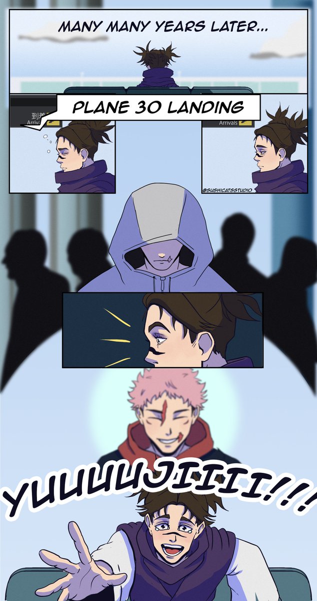 SushicatsStudio's tweet photo. JJK spoilers (bonus 1/2) #choso https://t.co/myZTovVJS7