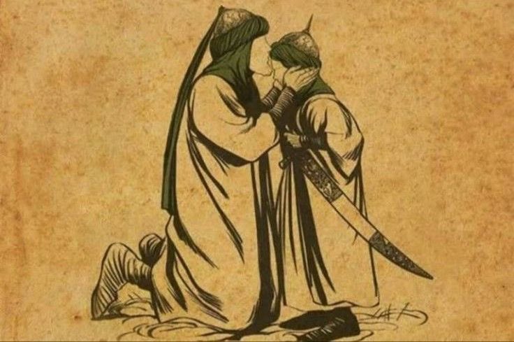SadatMinhal180's tweet photo. “أحلى من العسل” — Sweeter than honey.
Words spoken by Qasim ibn al-Hasan (ع), a 13-year-old prince of Ahlul Bayt (ع), whose love for sacrifice in the path of Imam Husayn (ع) was sweeter to him than life itself. 🖤
#شہزادہ_قاسم_ابن_حسن https://t.co/PAIIc6RLEf