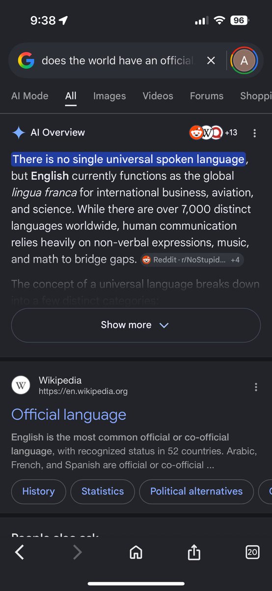 vividmusing's tweet photo. @unawakeful5224 @lamagnefica @E8980935594192 @GOP__Ls just because it’s the most spoken that doesn’t mean it’s the official language, being dumb must be really easy though https://t.co/d1ONx7k7ZN