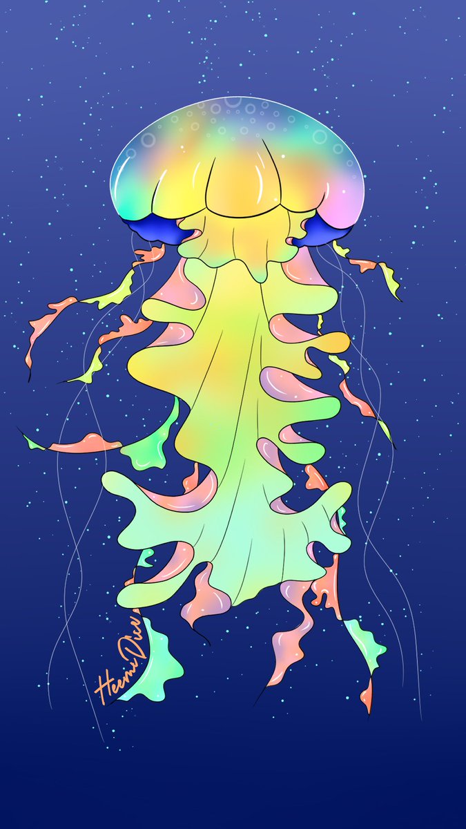 HeemiDice's tweet photo. Je vous présente ma méduse pour #RollTonDessin !!

#art #Dessin #Vtuber #Vtuberfr #PNGtuber #Méduse https://t.co/f5H9K9EsfA