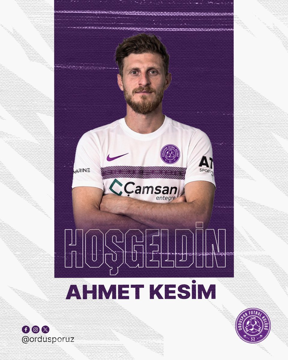Ordulog's tweet photo. Şampiyon stoper Ahmet Kesim 52 Orduspor’da
Bu liglerde birçok takımda şampiyonluklar yaşayan başarılı stoper en son Batman Petrolspor’da şampiyonluk yaşadı. https://t.co/wBoKD3JsXa