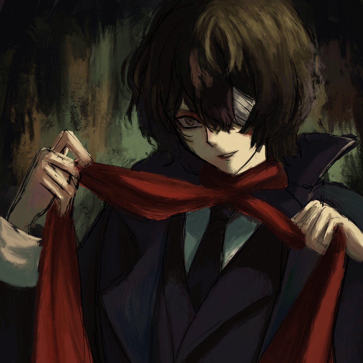 Azumars_'s tweet photo. Quick artstyle study, it's a redraw of one of @anelfchay's pieces. She's one of my all time favorite artists, I absolutely love her way of combining traditional, painterly brush strokes with stylized/anime shapes. Thank you for being an amazing source of inspiration! ❤️#artstudy https://t.co/GAXBygC9iM