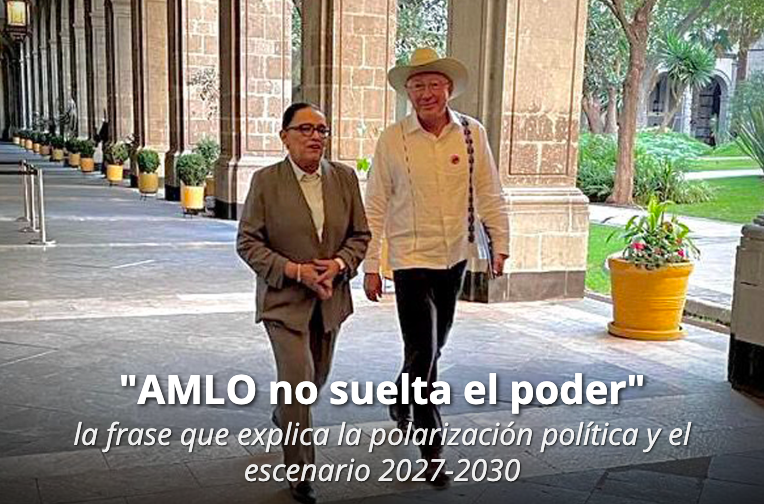 Region_Global's tweet photo. La frase de @KenSalazar —"AMLO no puede soltar el poder"— lo explica todo: captura del Poder Judicial (@SCJN), control del @INEMexico, … y gobernadores que replican el modelo sin contrapesos ni alternativa opositora. 2027 será un termómetro, no un cambio. https://t.co/R9kbMdaW3o https://t.co/SO6UamWX5e