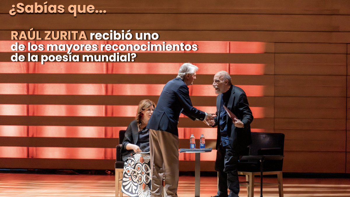 diracchile's tweet photo. 🏅🤝La diplomacia cultural también se construye a través de los logros de nuestras creadoras y creadores.

Conoce algunos datos sobre un importante reconocimiento internacional otorgado recientemente a un destacado poeta chileno 👇 https://t.co/D1mwDeVNSj