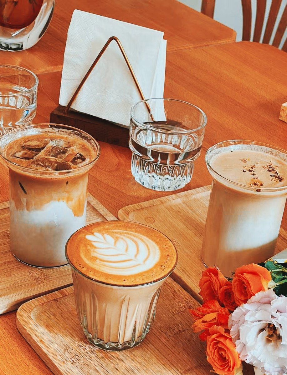 Sorkkkka's tweet photo. Just tried the new urban rooftop garden café u0026 wow! Freshly brewed lavender latte + sun-warmed veggies from their own plot = my perfect Saturday reset. https://t.co/ZfGFxooQ9a