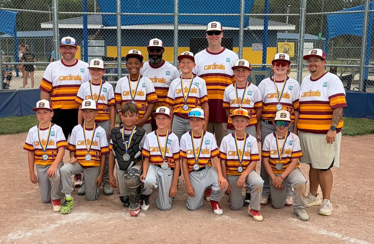 Coach_Jones10's tweet photo. New Bremen 11u, 10u, and 8u brought home hardware from the St. Marys Father's Day Classic this weekend! #WeAreCardinals https://t.co/nZodgOBjjo