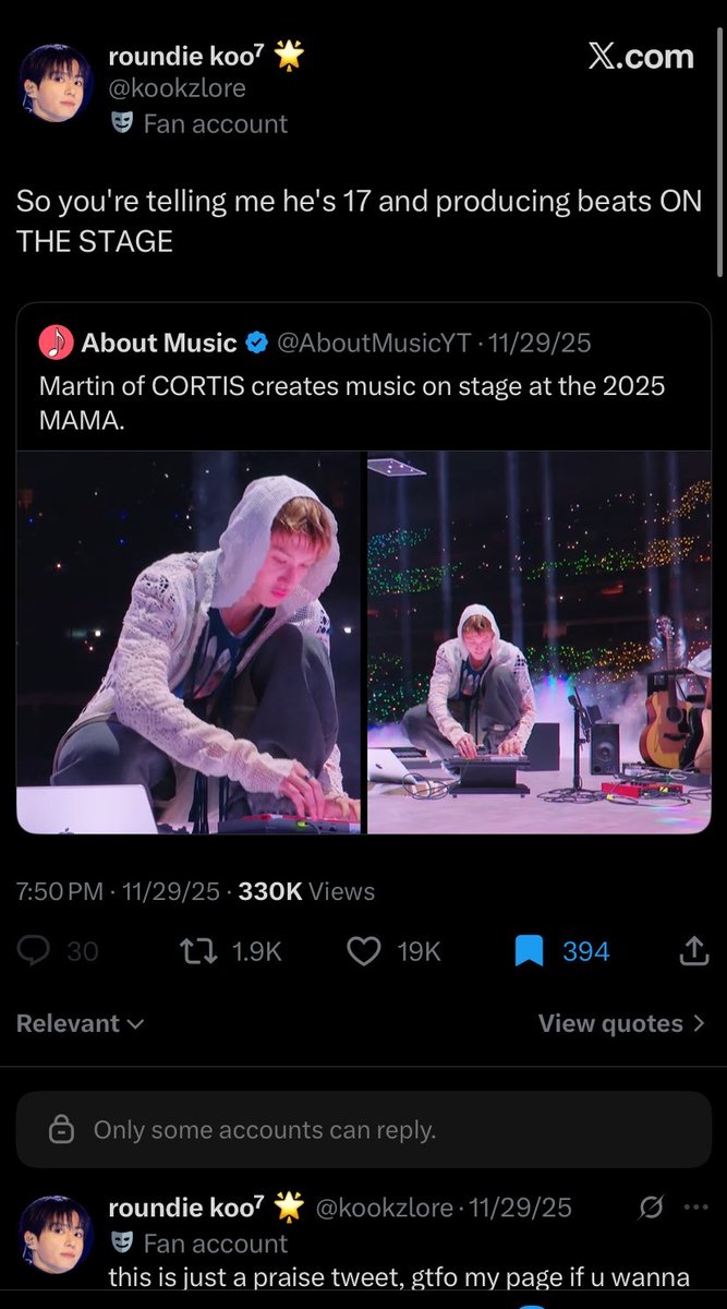 lostforjoon's tweet photo. And we blame big army accs like @kookzlore for this https://t.co/AxT5ErRPDs