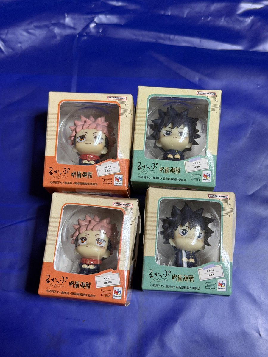 jin5088's tweet photo. 【交換　譲渡】
るかっぷ　呪術廻戦　ミニチュアコレクション　ガチャ

（譲）
伏黒　悠仁

（求）
脹相
500円+送料
お気軽気お声がけください https://t.co/KnsNYe7v6X