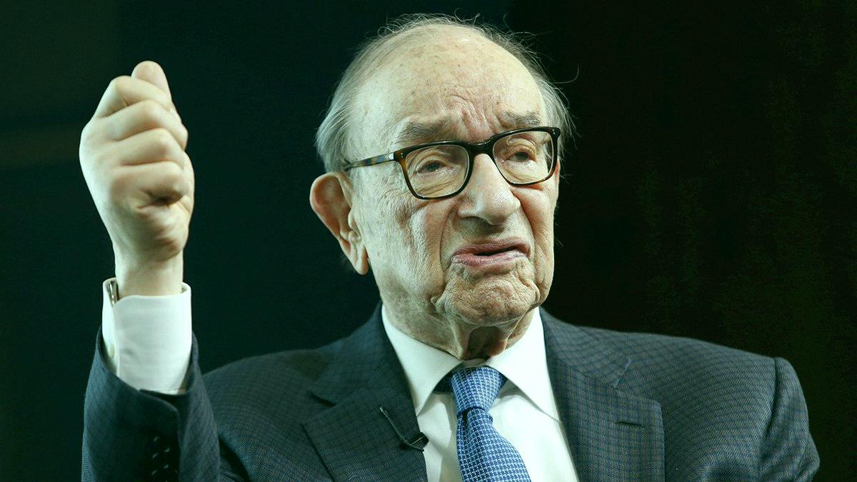 ellysakura_'s tweet photo. Alan Greenspan, the former Fed chair, passed away at 100. 🕊️ - NBC https://t.co/5ChypBQpmR