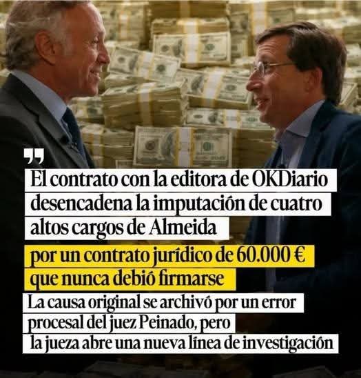 jebl_'s tweet photo. Vaya, vaya, vaya...
Se archiva por el juez Peinado...
¿Ahora los rojo le acusareis de parcialidad?... https://t.co/m6fxfPcTZ9