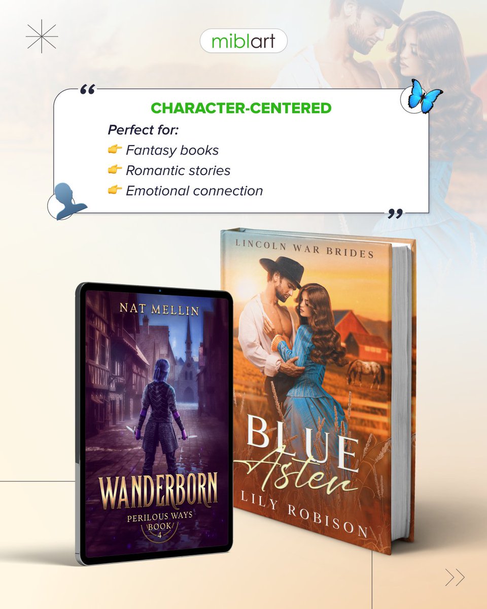 miblart's tweet photo. Looking for inspiration for your own #bookcover? Let’s start with 4 versatile ideas that truly work. Explore each one below, and tell us in the comments which #coverdesign idea you liked most! https://t.co/twxjmLco0z