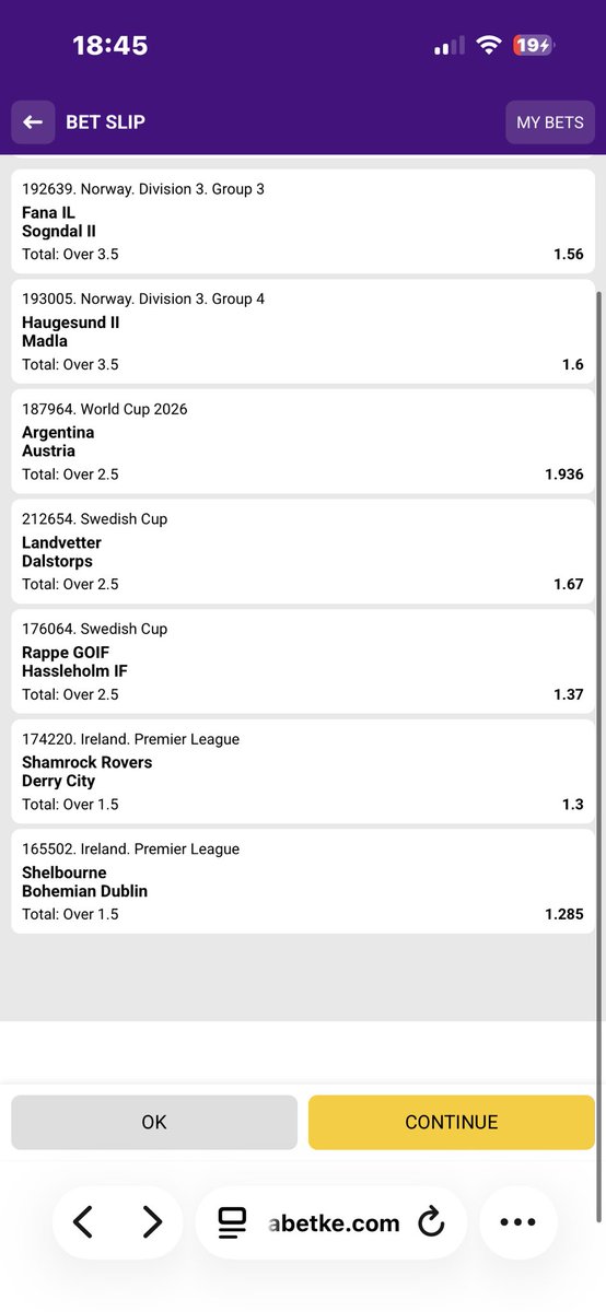 castrofy26's tweet photo. Tip 1: 19 odds 51H55. https://t.co/RnQUZ1Nac7