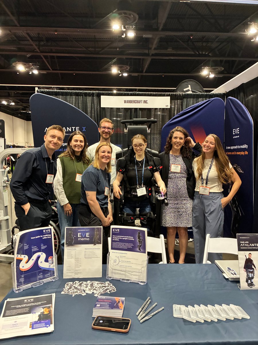 WandercraftHQ's tweet photo. Last week at Abilities Expo Chicago, we had the chance to connect with the disability community, caregivers, clinicians, and advocates around a shared vision: making upright mobility at home a reality.
Thank you to everyone who stopped by Booth to meet Caroline and discover Eve. https://t.co/oNVlJ5U1tX