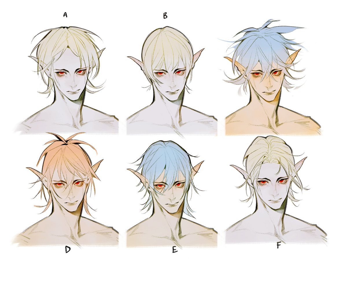 electricb00's tweet photo. giving my character a bowlcut because i hate them https://t.co/1cA9uLzEwA