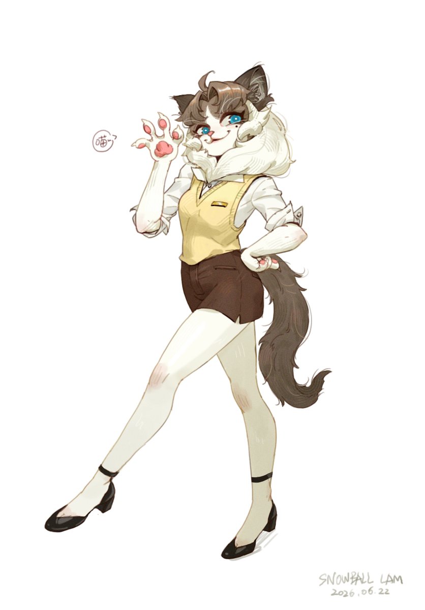 June_lammm's tweet photo. 🖐️🐱 https://t.co/x9yGy4LTZG