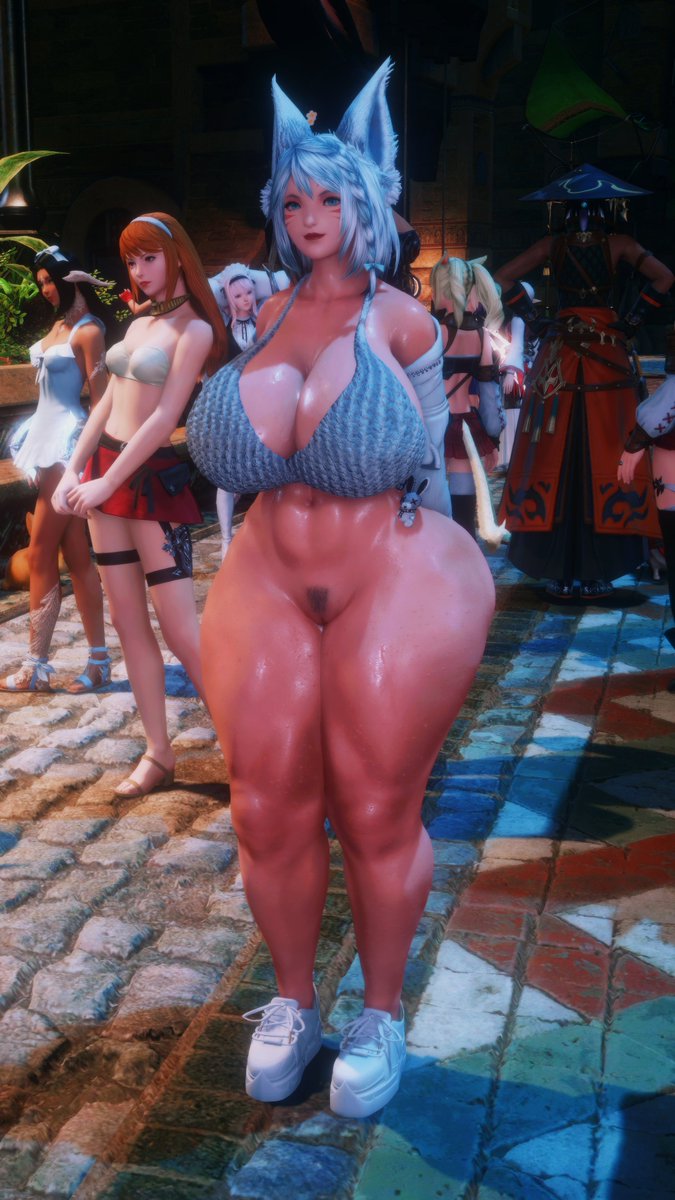 Kephikitty's tweet photo. She's a Balmung local now, so gotta keep up with the latest fashion trends!! https://t.co/SsrT4Hv3QO