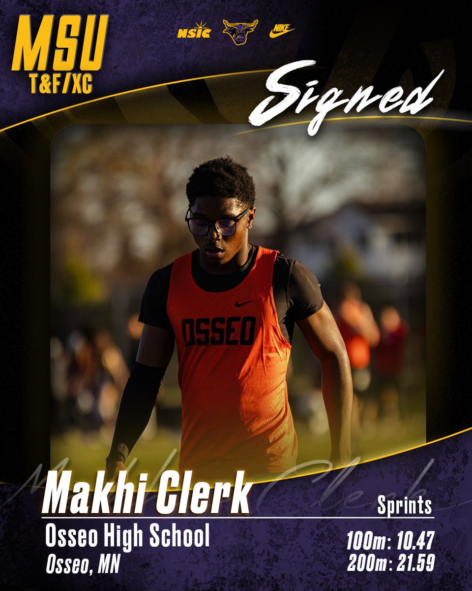 MinnStTrackCC's tweet photo. Signed on with the HERD! ✍🏻😈🐂 https://t.co/MXnOXcsvCY