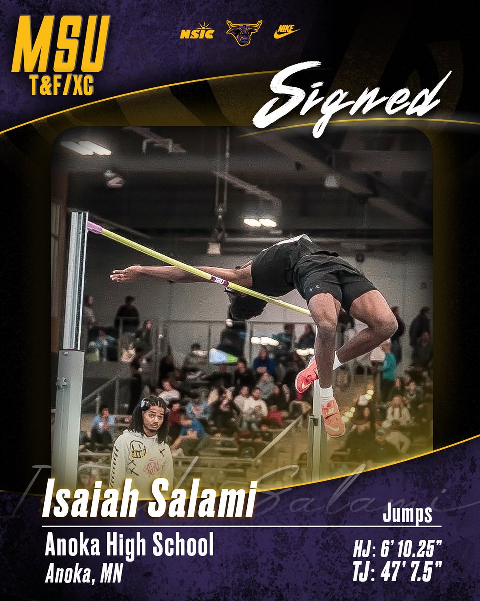 MinnStTrackCC's tweet photo. Signed on with the HERD! ✍🏻😈🐂 https://t.co/MXnOXcsvCY