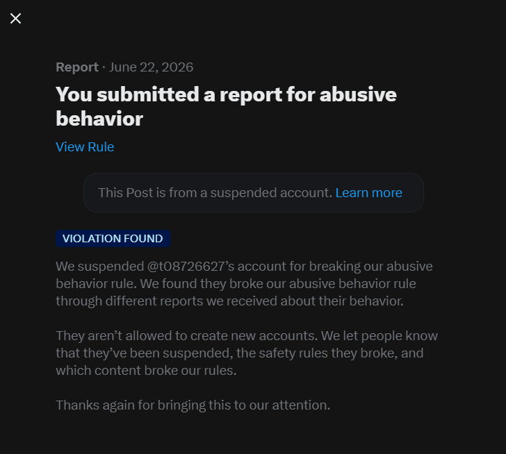andyqpr067's tweet photo. #vatnik code 200 @ t08726627 #suspended 

#NAFOworks #TangoDown @NoBeardsRevenge https://t.co/Fm9Poxir0Y