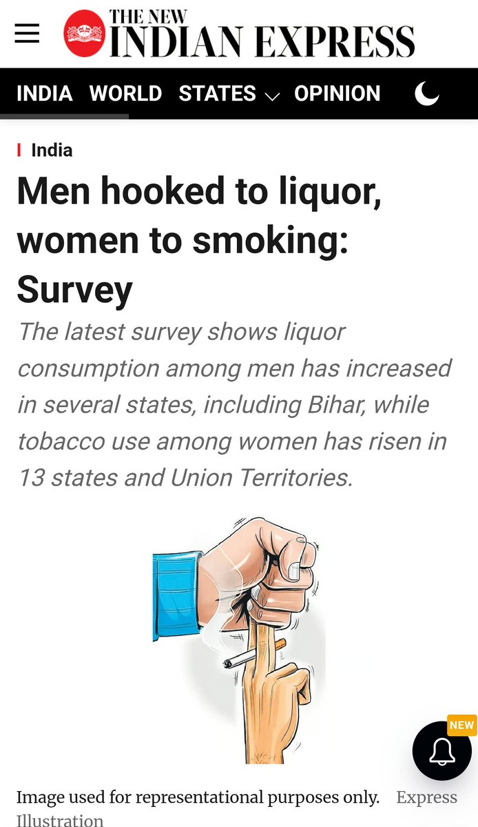 chewing tobacco benefits in hindi India's evolving #Tobacco & #Alcohol landscape demands urgent attention. We  appreciate this important coverage by @NewIndianXpress where our Director  @drshalini_icmr has been extensively quoted, providing critical public  health insights. https://t.co