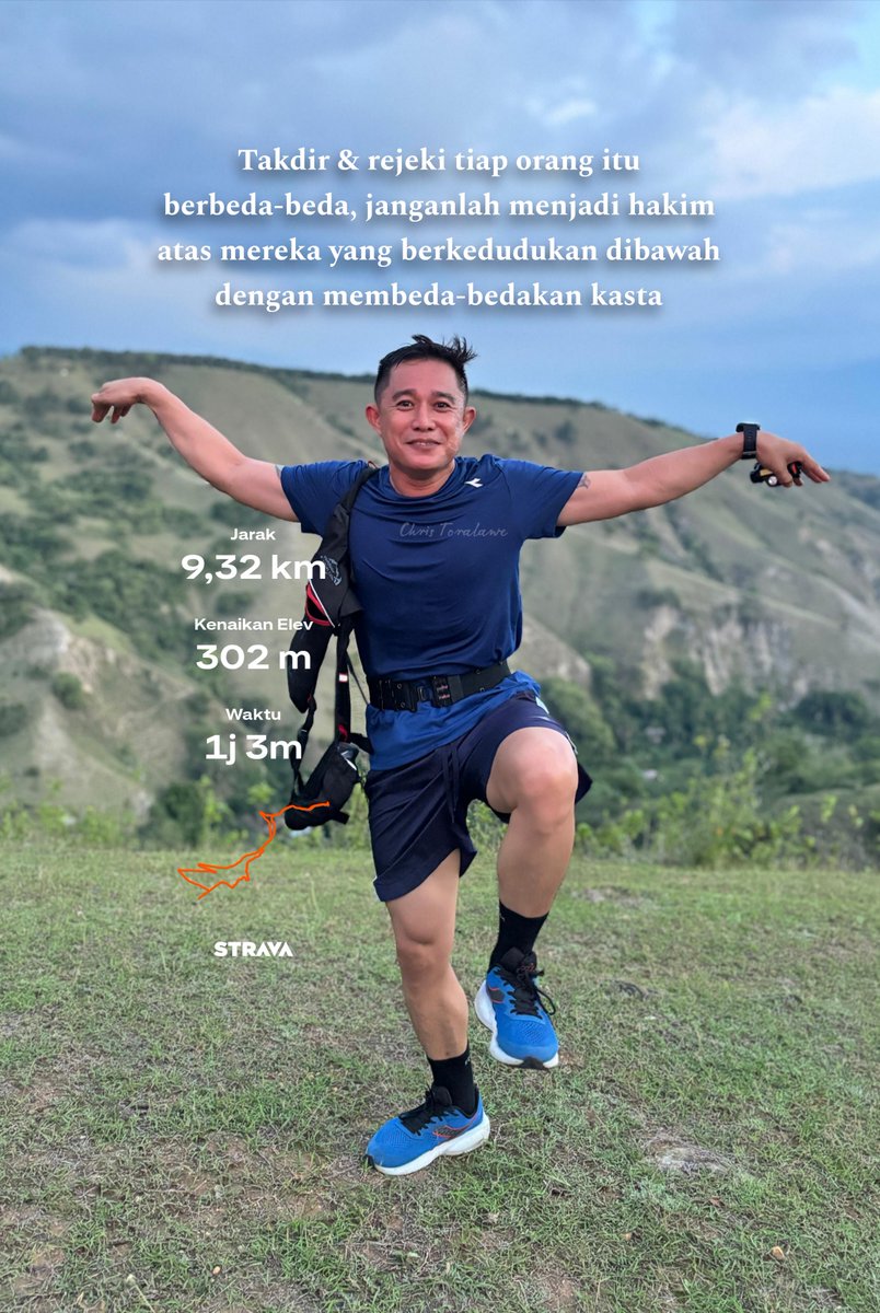 ChrisToralawe's tweet photo. Each person's destiny and fortune are different, don't judge those who are in a lower position by differentiating caste 😇😎

#trailrunner #sport #trailrun #fighter #mountain #run #olahraga #runner #pibarunner #jungle #larilintasalam #trailrunner #adventure #hutan #forest #rimba https://t.co/7Ckt4w8C5z