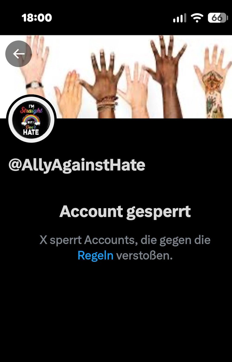 DetlefSouchon's tweet photo. @dokhollidays @ScherhagThomas Der Account von @AllyAgainstHate  ebenfalls. Keine Ahnung weshalb. https://t.co/eHEWZzx8NX