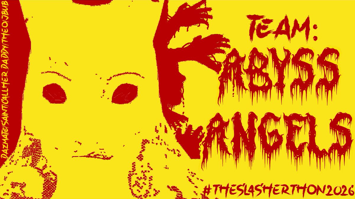 QuarterAnimates's tweet photo. DAY 1:

Yeah, I'mma be doing these fun lil' daily renders for the "ABYSS ANGELS" team on the "SLASHERTHON" stream. (Yes, it's 'cause Daz is on it. lol) Go watch the stream and support the charity!

Hosts: @FuhbPlus, @toulippy

Stream: https://t.co/72ew2Y1fvw

#THESLASHERTHON2026 https://t.co/6kDSkuIN90
