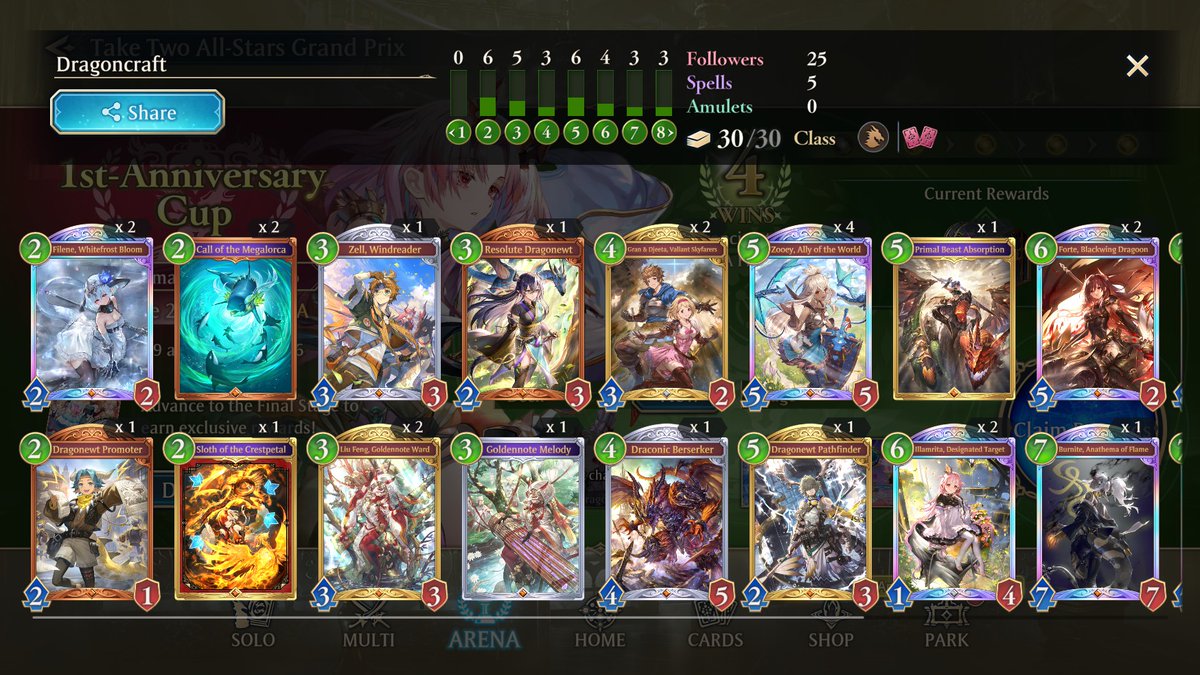 Atul_061094's tweet photo. [シャドバWB] Shadowverse: Worlds Beyond  - Set7 - Anathema's Gambit - GP2 - Anniversary Cup 1 - Stage2 - GroupA  

Zooey can scam wins quite a lot, as can be seen in the video. 

Youtube: https://t.co/dB0xqGwMCv https://t.co/4vIHqtozfg