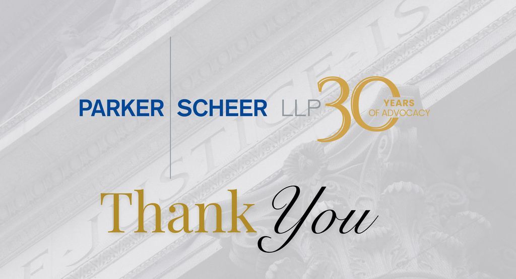 ParkerScheer's tweet photo. For 30 years, our clients have trusted us with their most significant legal challenges.

We don’t take that responsibility lightly.

Thank you for allowing us to stand in your corner.

#30Years #Gratitude #TopShelfLaw #LegalExcellence #ThenAndNow https://t.co/SPjqCOMvH2