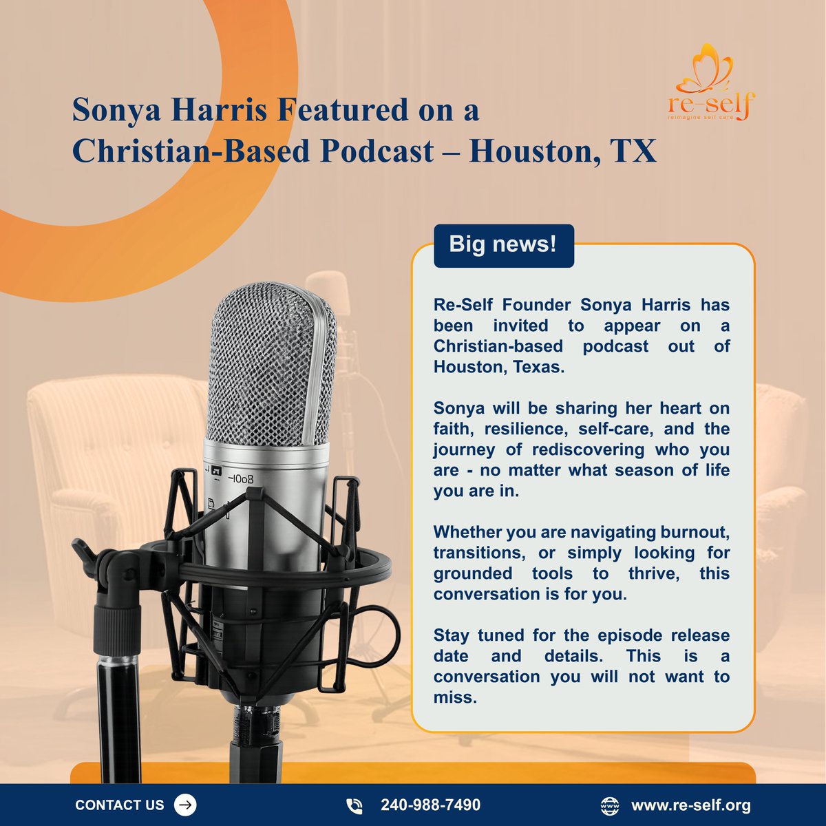 __reself__'s tweet photo. Sonya Harris is hitting the airwaves! Tune in as she shares her heart on faith, self-care, and resilience. Details coming soon!

#ChristianLiving  
#FaithJourney  
#Houstonfit https://t.co/GfnX7MREcM