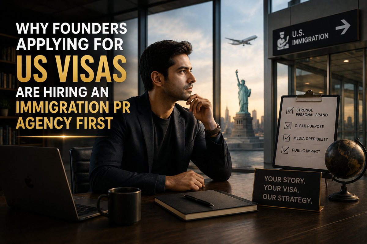 bless94527's tweet photo. Documented public recognition is part of what extraordinary ability visas require. Smart founders build that record before their attorney even asks for it.
Full article 👇 https://t.co/W8Nlmmn5zz https://t.co/Q2J7dKSdYw 
Website Link: https://t.co/oKOy6g70F2

#valko #patrailey https://t.co/wyChuFdEJc