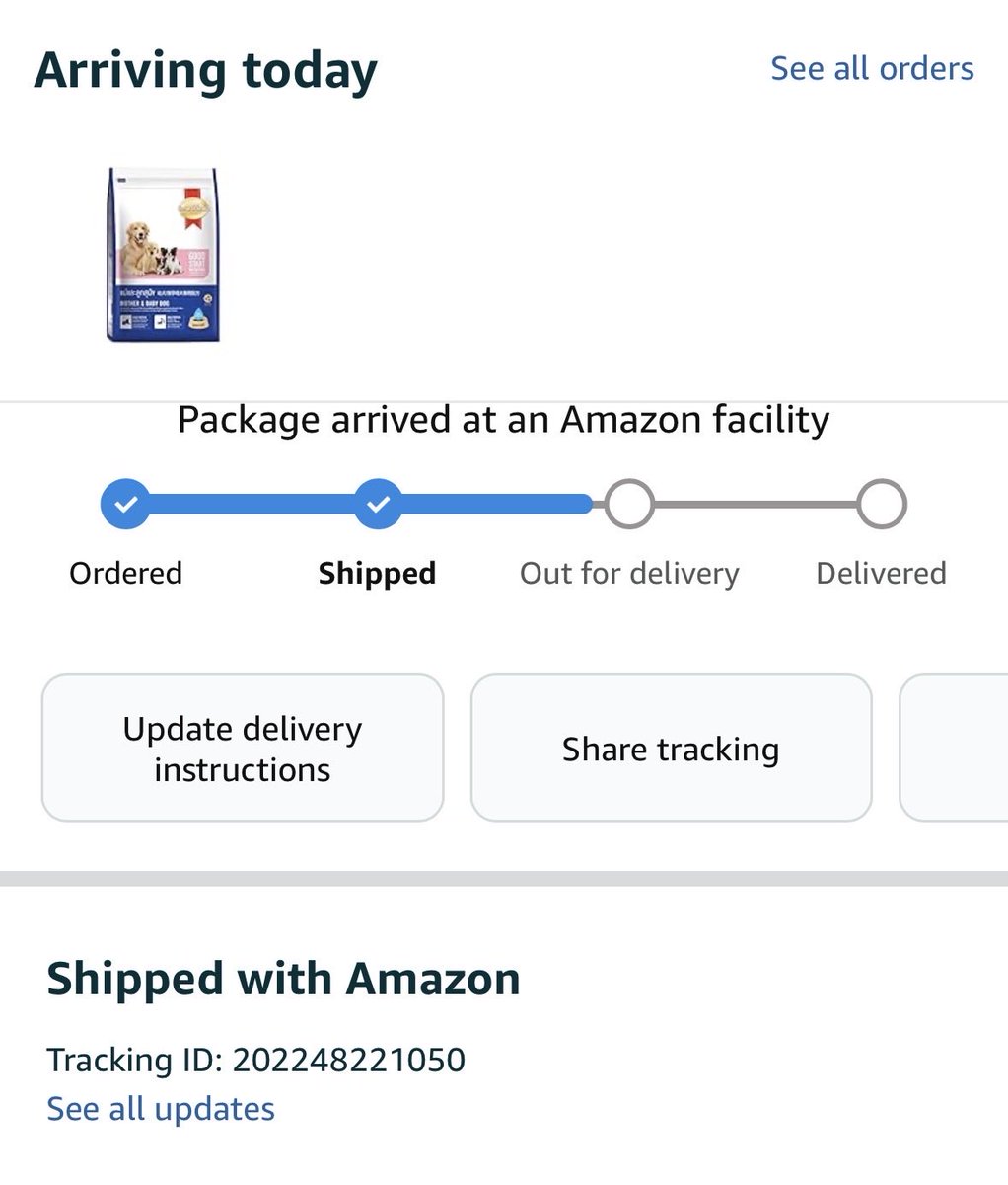 deva_pratim's tweet photo. @amazonIN @ajassy Dear Amazon India when can I expect my order which is already prepaid? The status has not changed from morning. You guys are becoming the new thugs of Hindusthan. Answer else I will flood the social media about your mal practices. https://t.co/5H0bdPjU48