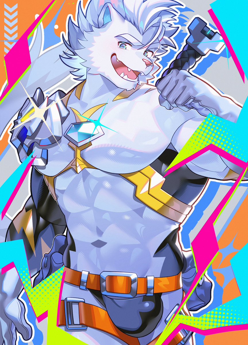 ThisIsRaigar's tweet photo. Fully charged and ready for action! 🔋⚡️

Art by @dooyong_9n https://t.co/HLwlf8u8DY