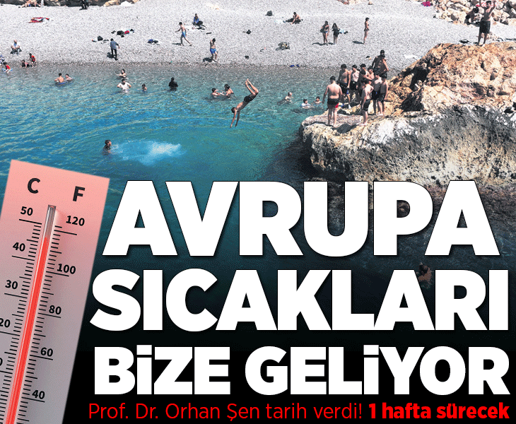 milliyet's tweet photo. ⚠️ Sıcak alarmı: Avrupa’yı kavuran hava dalgası Türkiye’ye de geliyor! 

https://t.co/J54u6WnP3y https://t.co/8odY2ZxzOp