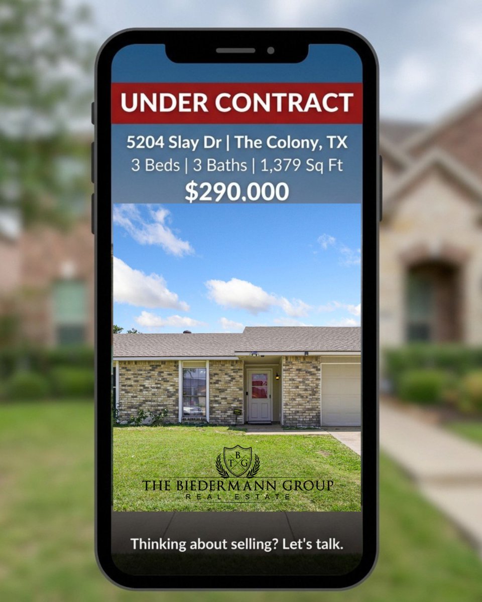 biedermannkw's tweet photo. Another one UNDER CONTRACT✍️🔑
The market is moving. Are you? If you're thinking about selling, let's talk before the summer window closes👇

DM Today to see how I can help you!
#Undercontract #realtor #listingagent #SOLD #homeSOLD #Localreatlor #HomeSold #localexpert #listing https://t.co/Kva9f135Ab