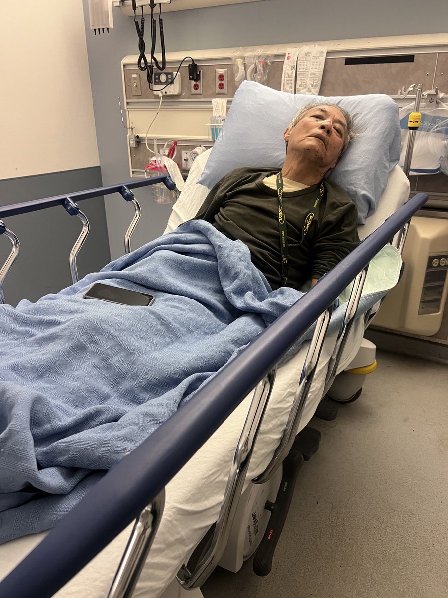 yangchongboy's tweet photo. 今天2026年6月22日，星期一，农历5月初八是我的生日。本来今天老刘有一个预约到心脏医院做检查，早上我刚出发去他那准备接他去医院，义工韦小姐打电话告诉我老刘今早摔倒受伤出了好多血，已叫救护车，让我先不要去他那里。在等待过程中，接到救护车打来的电话，告诉我他们会接老刘到渥太华医院，1/2 https://t.co/2Y2swuMLI8