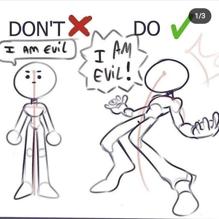 ezdrawps's tweet photo. “I am evil” works way better when the pose is also screaming it 😭 https://t.co/IMD2xVn912
