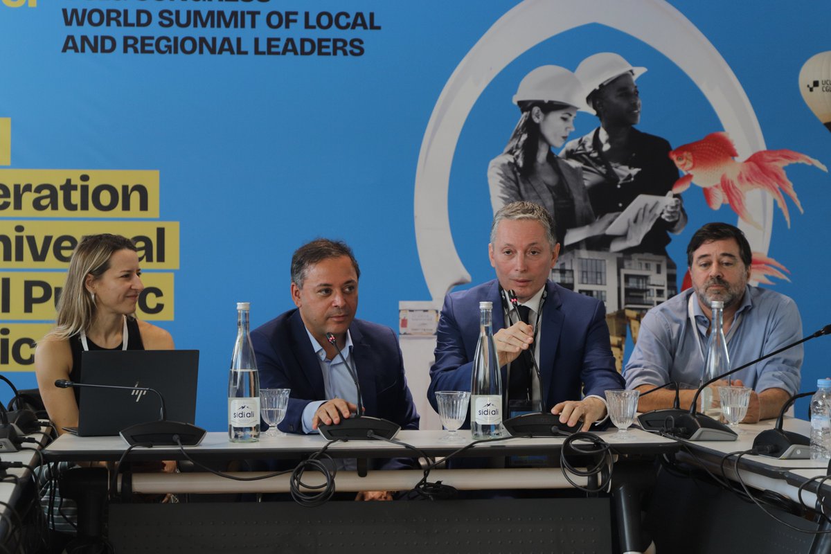 uclg_org's tweet photo. 🔵 #UCLGCongress

📌 Caucus de CGLU LATAM: @FLACMA_ @mercociudades 

🌍 La voz de cada región es importante y estamos aquí para escucharla.

El movimiento municipal se nutre del diálogo, que aúna las voces locales y regionales para construir una visión común de futuro. https://t.co/effWfSrgrB