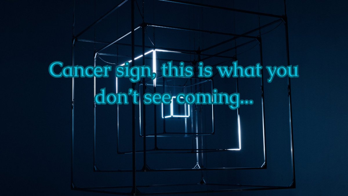 BkzMive's tweet photo. Cancer sign, what you don't see coming...
#CancerZodiac #CancerTarot #WhatYouDontSeeComing #TarotReading #DivineTiming https://t.co/YPDxpyvq4T