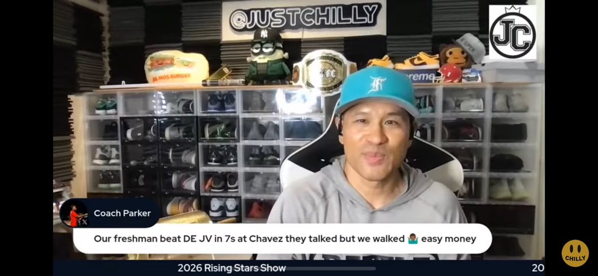 Nickludo8's tweet photo. @JUSTCHILLY Our JV guys have not stepped foot on Chavez campus this summer!! 🤣🤣🤣 https://t.co/ChZ57n4vCy