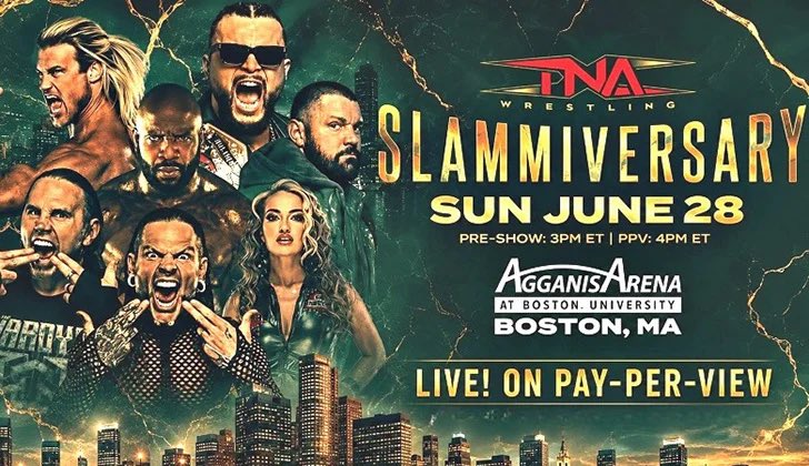 WrestleOps's tweet photo. A former ‘multi-singles WWE Champion’ is reportedly expected to make their TNA debut at ‘SLAMMIVERSARY’ 2026 this Sunday.

(PWlnsider) https://t.co/DqPLztBrFW