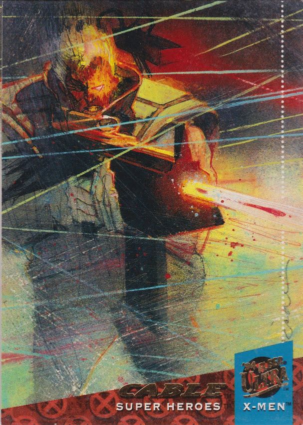 AustinGorton's tweet photo. Fleer Ultra X-Men Series 1 X-Force highlights!
Which one is your favorite?
#TradingCardADay #XMen #FUXM1 #Cable #Shatterstar #Cannonball #Rictor #XForce #BillSienkiewicz #FrankCirroco #JohnEstes #BillHall https://t.co/VAFZD7yNfW