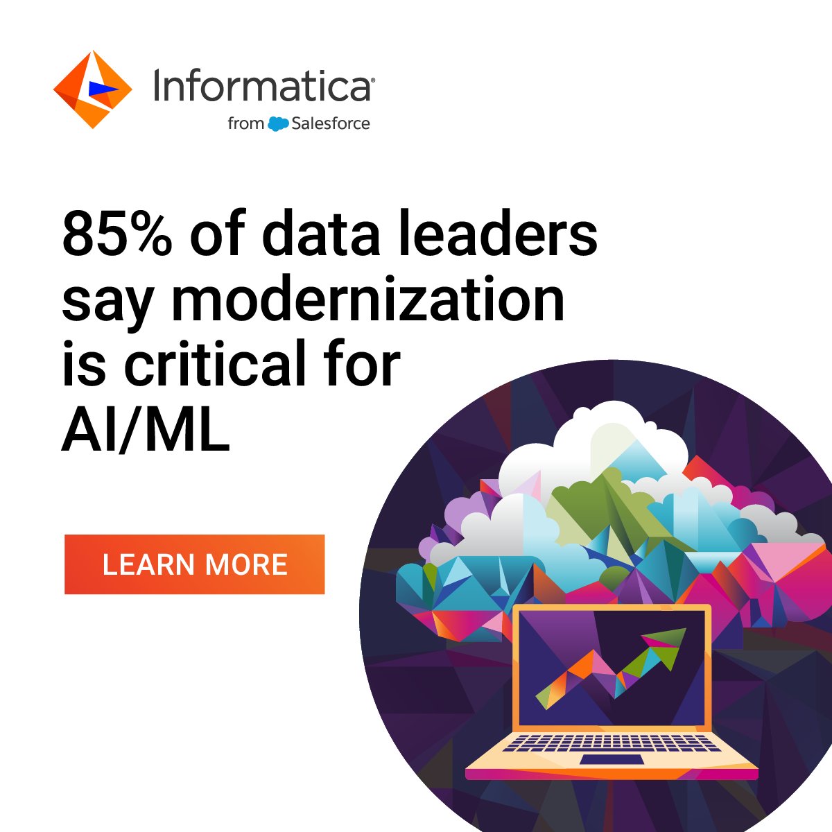 Informatica's tweet photo. 🚀 85% of data leaders say cloud modernization is critical for AI/ML. Consolidate your data infrastructure now or watch AI innovation stall. Get the tech leader’s guide to #CloudModernization and #ToolsConsolidation for scalable #AI.

https://t.co/oSvYbXrhDL https://t.co/DdAUTe7lUW