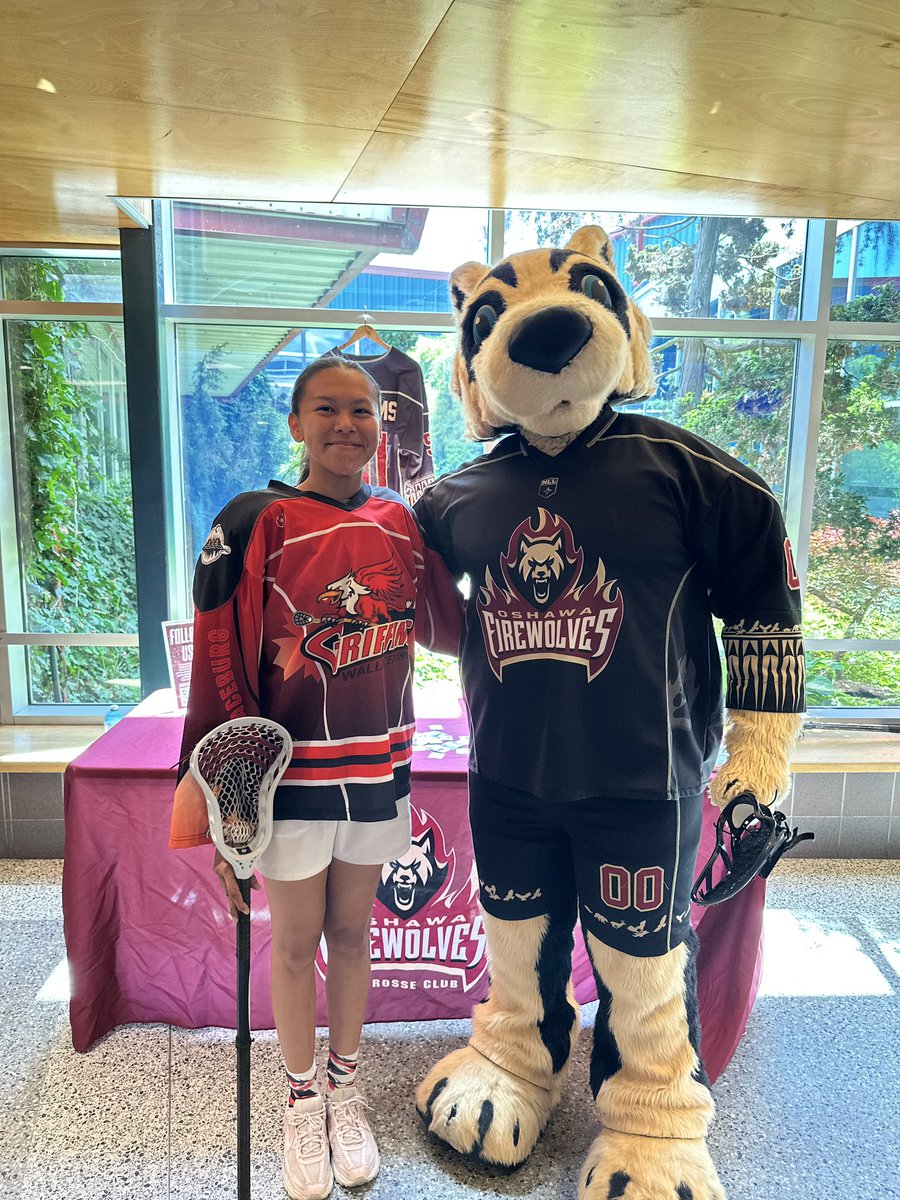 FireWolvesNLL's tweet photo. We had a blast this past weekend greeting fans and cheering on teams at the Whitby Women’s Tournament at Iroquois Park Sports Centre!

Thanks for having us all weekend long!

#LacrosseLivesHere🔥 https://t.co/IQju4qODVn
