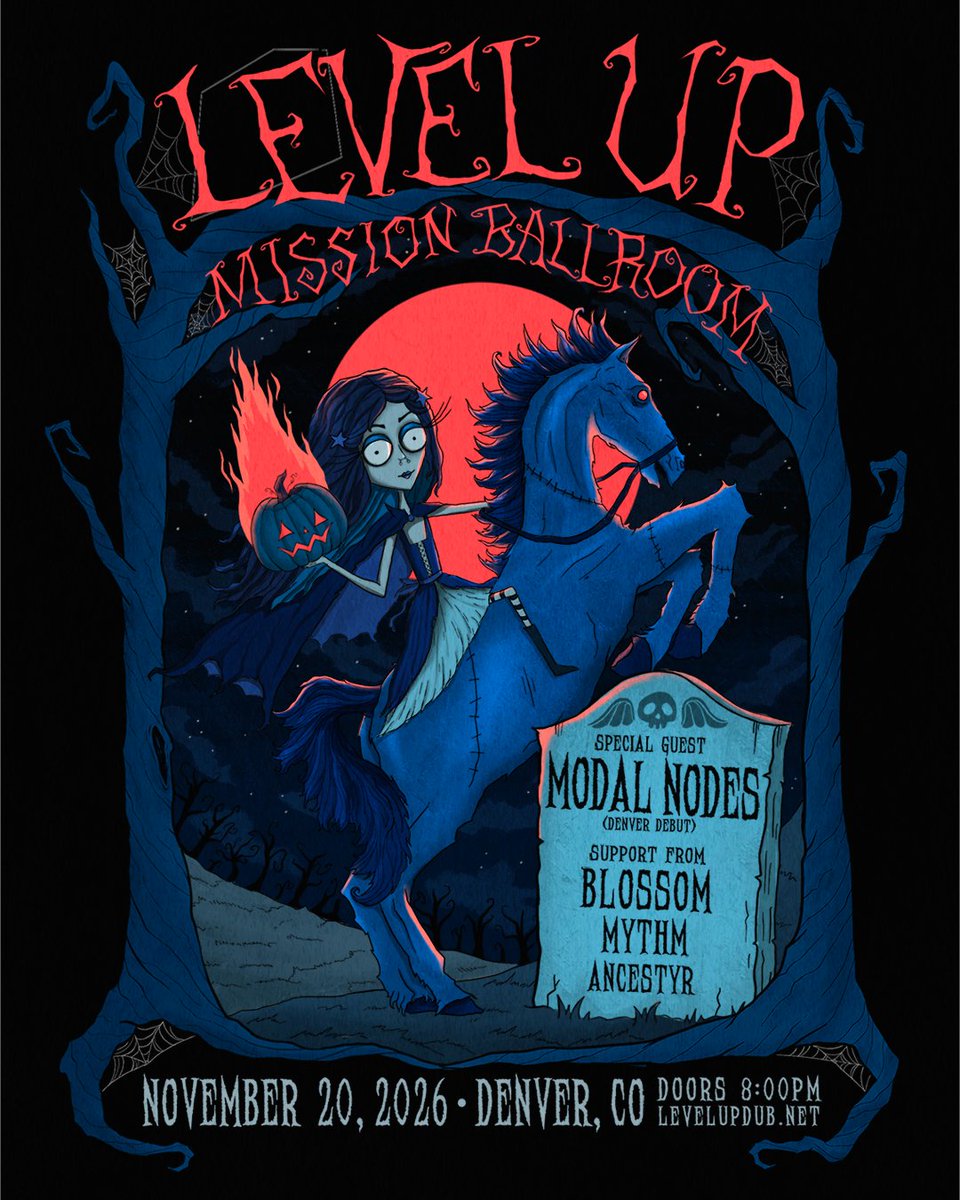 missionballroom's tweet photo. bring on the bass 🔊 @levelupdub returns on fri, nov 20 with support from special guest modal notes, blossom, mythm, and ancestyr

🔮 sign up for presale at link in stories https://t.co/qSWKU82ywU