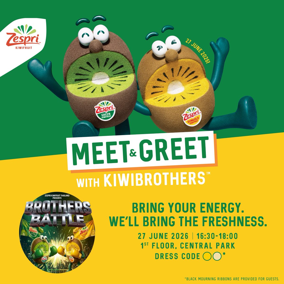 ZespriTH's tweet photo. ขอเรียนเชิญ 🙏🏻
พ่อ แม่ พี่ น้อง ลุง ป้า น้า อา หลาน เหลน 
ญาติสนิท มิตรสหาย และแขกผู้มีเกียรติทุกท่าน
ร่วมงานกันนะคุณ smiley 😊

💛ใครมาเร็ว มาก่อน _ มีพื้นที่พิเศษรองรับ

💛ใครแต่งตัวฉ่ำ แต่งตะโกน _ มีของแจก

💛ใครมาร่วมลุ้น ผชด หน้างาน _ มีโปรเด็ด

💛ใครไม่มา _ ฝากเพื่อนซื้อได้นะ กีวีอร่อยจริง ๆ

🥝🥝🥝 มากันนะ 🐰 น้องกีวีขอร้อง

#ZespriXCharlotte #ZespriXCharlotteAustin