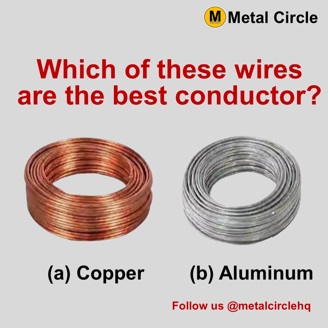 metalcirclehq's tweet photo. Quick debate for the pros: Which makes the better conductor for wiring — copper or aluminum?
We’re talking conductivity, durability, cost, and real-world performance.
Drop your take✍️. #Electrical #Wiring #ScrapWire #CircularEconomy #MetalCircleHQ https://t.co/kFmYR1u4RB
