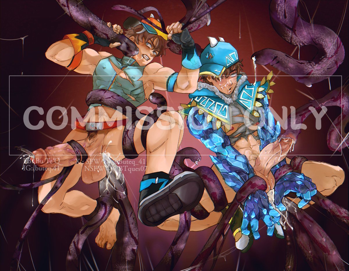 BTques07's tweet photo. (BoBoiBoy) FROSTFIRE X GLACIER 🔥❄️🪨 || COMMISSION https://t.co/LNsKxtRU7f